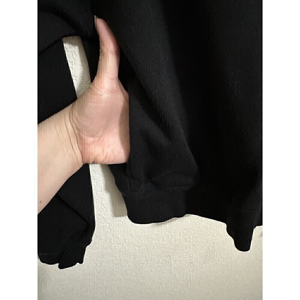 Fabletics Sweater Size XS Womens Black Long Sleeve Quarter Zip Collared Pockets - Picture 4 of 6